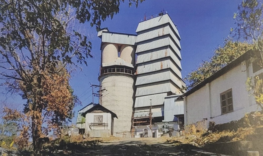 A view of Mini Cement Plant Waziho under Meluri district.